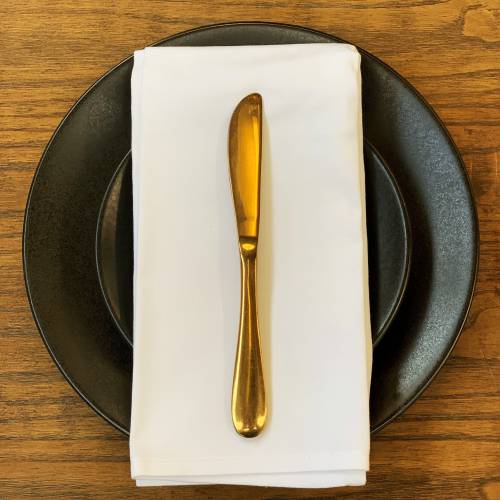 Gold Entree / Dessert Knife
